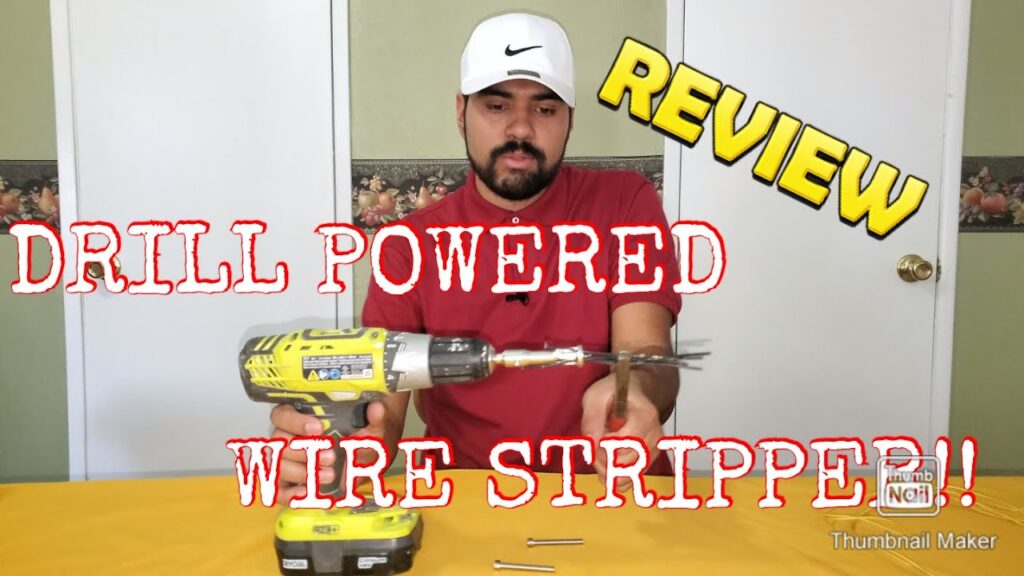 How to Strip Wire With a Drill